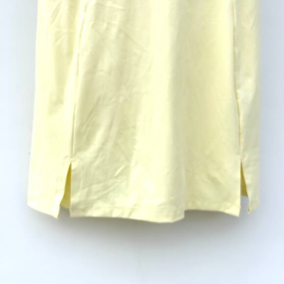 New Travis Mathew Movement Sleeveless Tennis Dress Morning Ray Yellow Medium - Picture 8 of 13